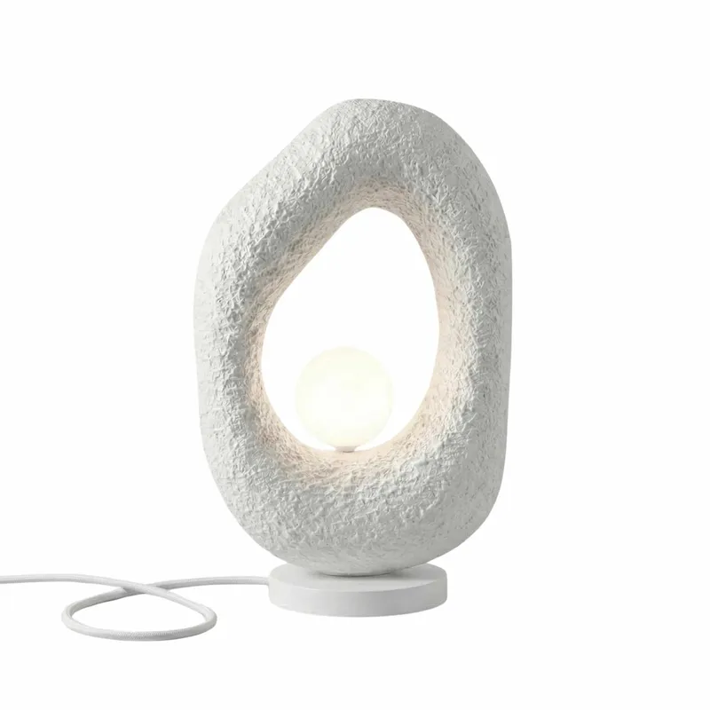 Corlinor bordlampe, Hvit