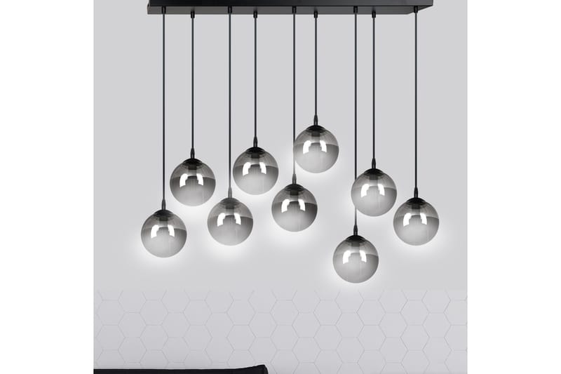 Cosmo 9 pendel Grafitt - Scandinavian Choice - Taklampe soverom - Kjøkkenlampe & taklampe kjøkken - Lamper gang - Vinduslampe - Pendellamper & Hengelamper - Taklampe stue - Vinduslampe hengende - Taklampe