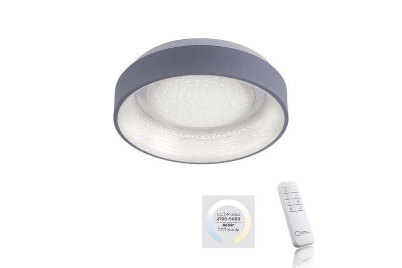 DANTE Taklampe - Grå - Belysning - Innendørsbelysning & Lamper - Taklampe - Kjøkkenlampe & taklampe kjøkken