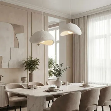 Dasina pendellampe - Hvit - Belysning - Innendørsbelysning & Lamper - Taklampe - Krystallkrone & takkrone