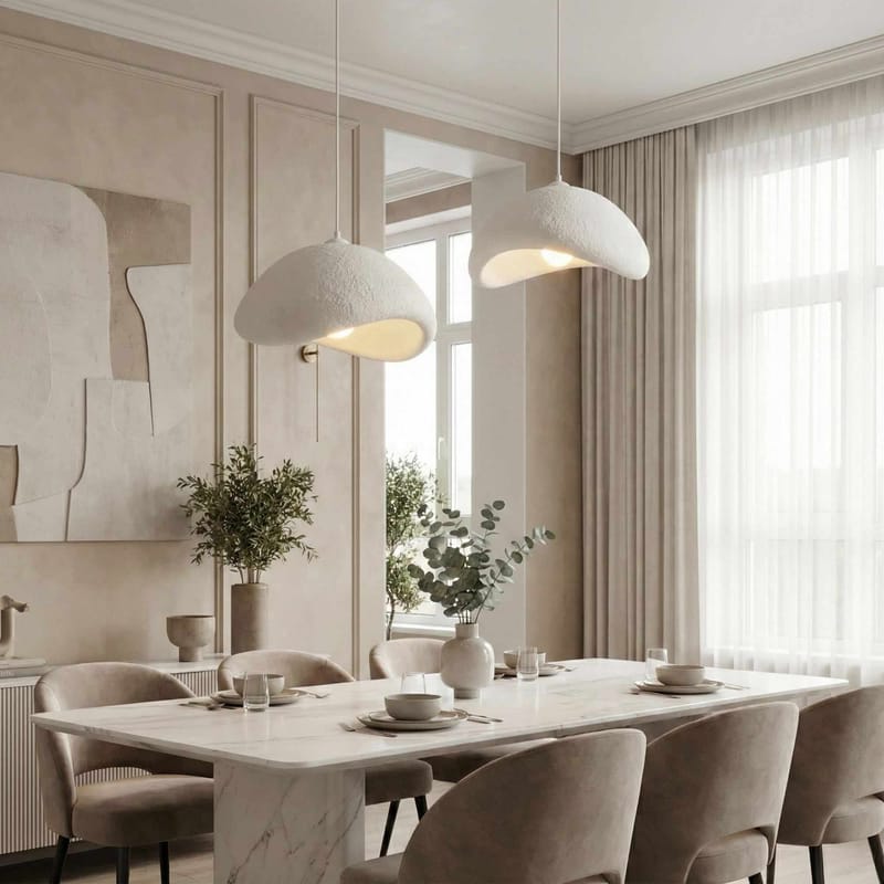 Dasina pendellampe - Hvit - Belysning - Innendørsbelysning & Lamper - Taklampe - Krystallkrone & takkrone