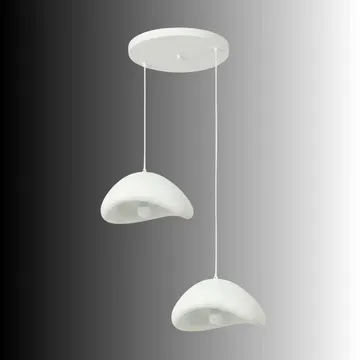 Dasina pendellampe - Hvit - Belysning - Innendørsbelysning & Lamper - Taklampe - Krystallkrone & takkrone