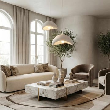 Dasina pendellampe - Hvit - Belysning - Innendørsbelysning & Lamper - Taklampe - Krystallkrone & takkrone