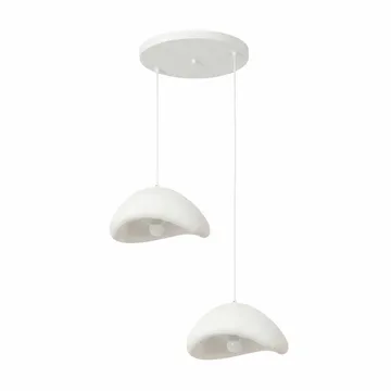 Dasina pendellampe - Hvit - Belysning - Innendørsbelysning & Lamper - Taklampe - Krystallkrone & takkrone