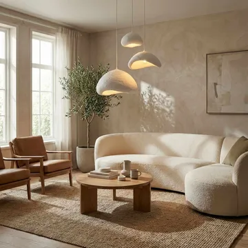 Dasina pendellampe - Hvit - Belysning - Innendørsbelysning & Lamper - Taklampe - Krystallkrone & takkrone