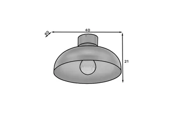 Desolo Taklampe - Svart - Belysning - Innendørsbelysning & Lamper - Taklampe - Takplafond