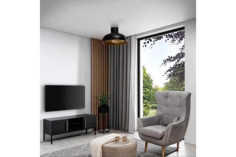 Desolo Taklampe - Svart - Belysning - Innendørsbelysning & Lamper - Taklampe - Takplafond