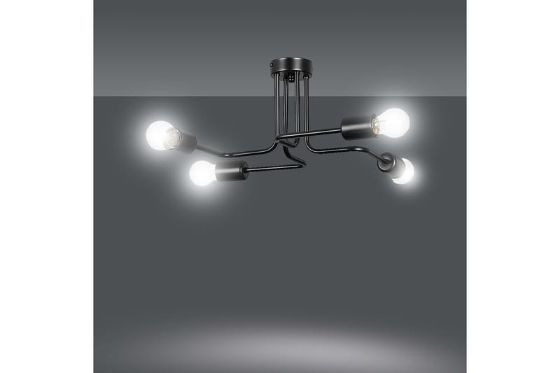 Diesel 4 pendel Svart - Scandinavian Choice - Taklampe soverom - Kjøkkenlampe & taklampe kjøkken - Lamper gang - Vinduslampe - Pendellamper & Hengelamper - Taklampe stue - Vinduslampe hengende - Taklampe