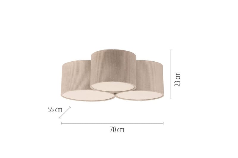 Duro Just Light Taklampe - Belysning - Innendørsbelysning & Lamper - Taklampe - Takplafond