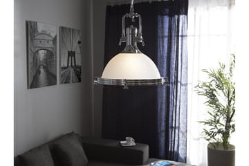 Ebron Taklampe 38 cm - Sølv - Belysning - Innendørsbelysning & Lamper - Taklampe - Kjøkkenlampe & taklampe kjøkken