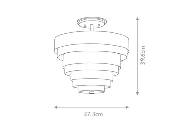 Echelon Lisa Mcdennon Av Hinkley Taklampe - Belysning - Innendørsbelysning & Lamper - Taklampe - Takplafond