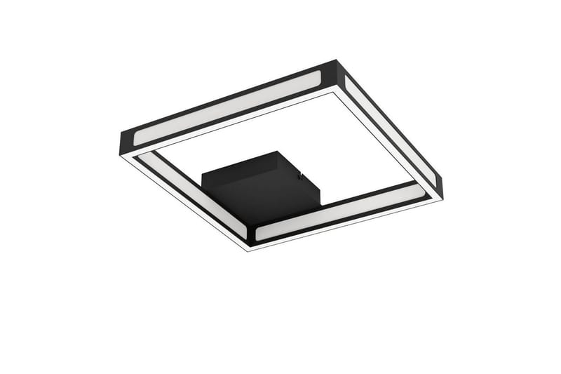 Taklampe Eglo Altaflor 315x315 mm Svart Hvit, Svart