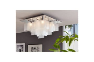 Taklampe Eglo Condrada 1 - Hvit/Krom - Belysning - Innendørsbelysning & Lamper - Lamper gang
