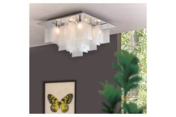 Taklampe Eglo Condrada 1 - Hvit/Krom - Belysning - Innendørsbelysning & Lamper - Taklampe