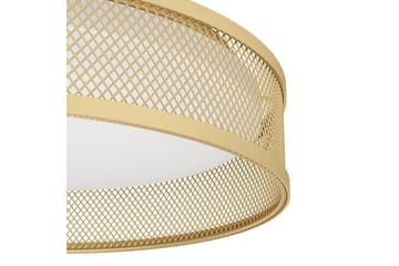 Taklampe Eglo Luppineria Ø385 mm Messing-Matt Hvit - Messing - Belysning - Innendørsbelysning & Lamper - Taklampe