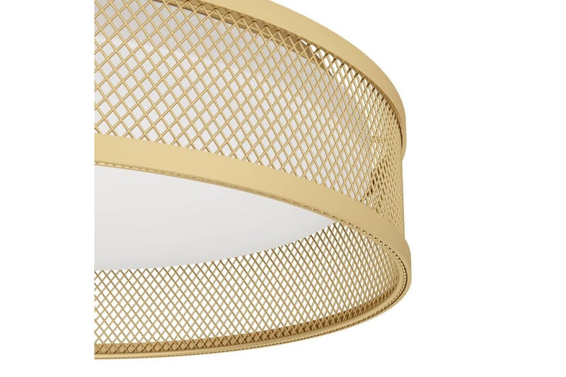 Taklampe Eglo Luppineria Ø385 mm Messing-Matt Hvit - Messing - Belysning - Innendørsbelysning & Lamper - Taklampe