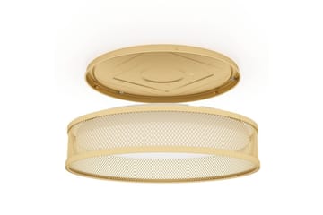Taklampe Eglo Luppineria Ø385 mm Messing-Matt Hvit - Messing - Belysning - Innendørsbelysning & Lamper - Taklampe