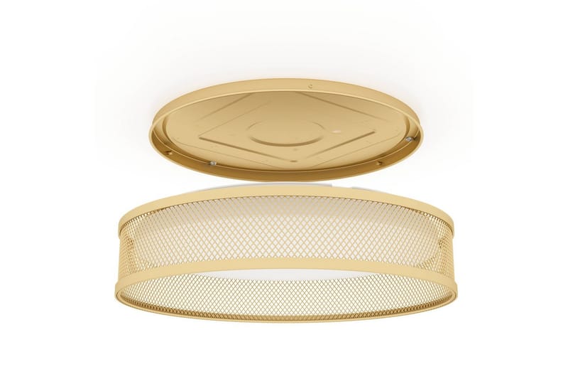 Taklampe Eglo Luppineria Ø385 mm Messing-Matt Hvit - Messing - Belysning - Innendørsbelysning & Lamper - Taklampe