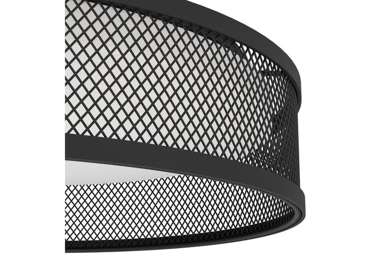 Taklampe Eglo Luppineria Ø385 mm Svart Hvit - Svart - Belysning - Innendørsbelysning & Lamper - Taklampe