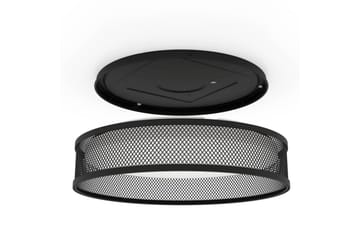 Taklampe Eglo Luppineria Ø385 mm Svart Hvit - Svart - Belysning - Innendørsbelysning & Lamper - Taklampe