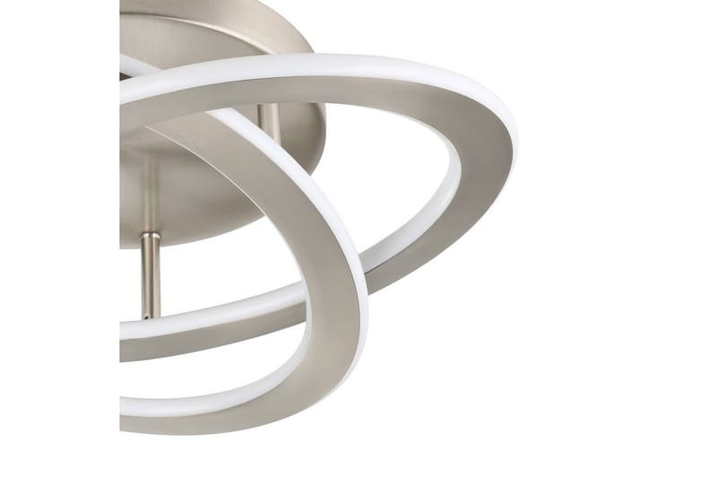 Taklampe Eglo Rolimare Nikkel-Matt/Hvit - Nikkel - Belysning - Innendørsbelysning & Lamper - Taklampe - Takplafond