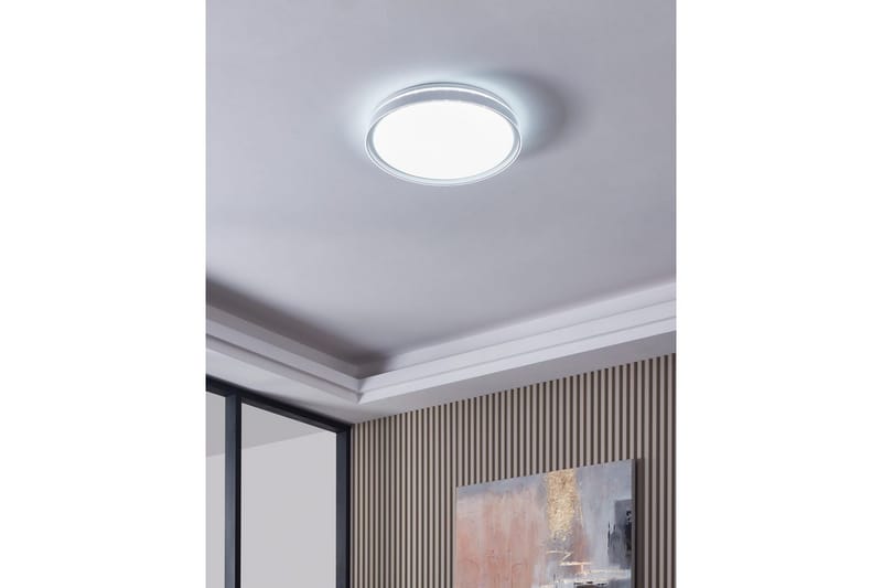 Taklampe Eglo Seluci Hvit, Klar - Hvit - Belysning - Innendørsbelysning & Lamper - Taklampe - Takplafond
