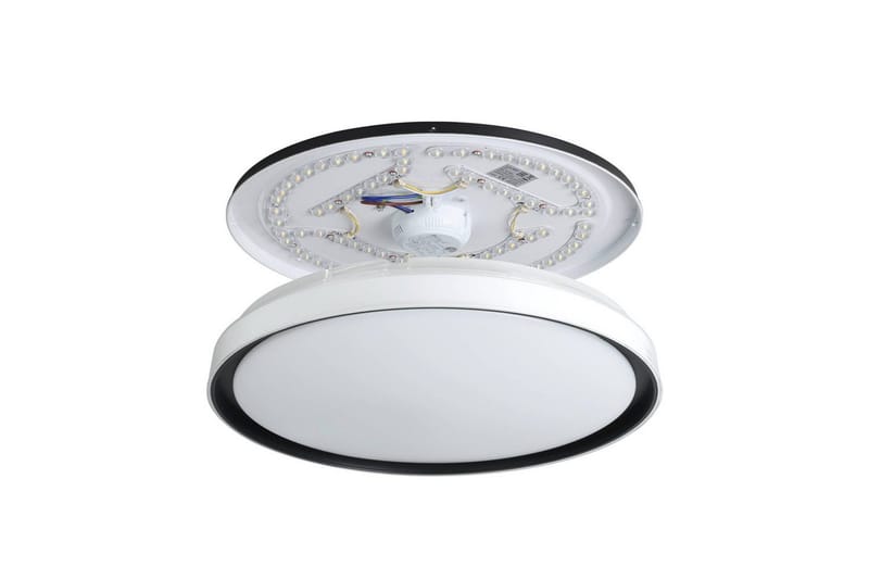 Taklampe Eglo Seluci Svart Hvit, Klar - Svart/Hvit - Belysning - Innendørsbelysning & Lamper - Taklampe - Takplafond