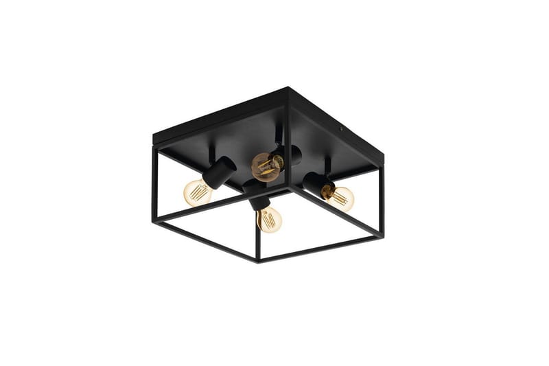 Taklampe Eglo Silentina med 4 lamper - Svart - Belysning - Innendørsbelysning & Lamper - Taklampe