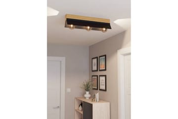 Taklampe Eglo Tarrafo - Svart/Brun - Belysning - Innendørsbelysning & Lamper - Taklampe - Takplafond