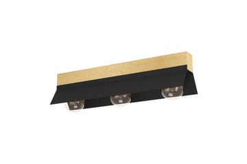 Taklampe Eglo Tarrafo - Svart/Brun - Belysning - Innendørsbelysning & Lamper - Taklampe - Takplafond