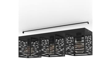 Taklampe Eglo Piedritas med 3 lamper - Svart - Belysning - Innendørsbelysning & Lamper - Taklampe - Takplafond