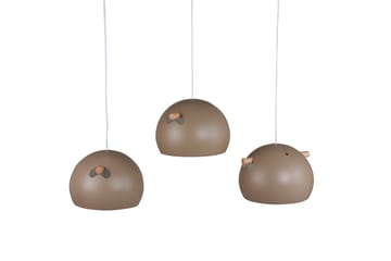 Erulv pendellampe dimbar LED stor - Brun - Belysning - Innendørsbelysning & Lamper - Taklampe - Kjøkkenlampe & taklampe kjøkken