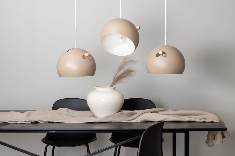 Erulv pendellampe dimbar LED stor - Brun - Belysning - Innendørsbelysning & Lamper - Taklampe - Kjøkkenlampe & taklampe kjøkken