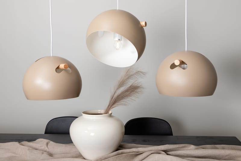 Erulv pendellampe dimbar LED stor - Brun - Belysning - Innendørsbelysning & Lamper - Taklampe - Kjøkkenlampe & taklampe kjøkken