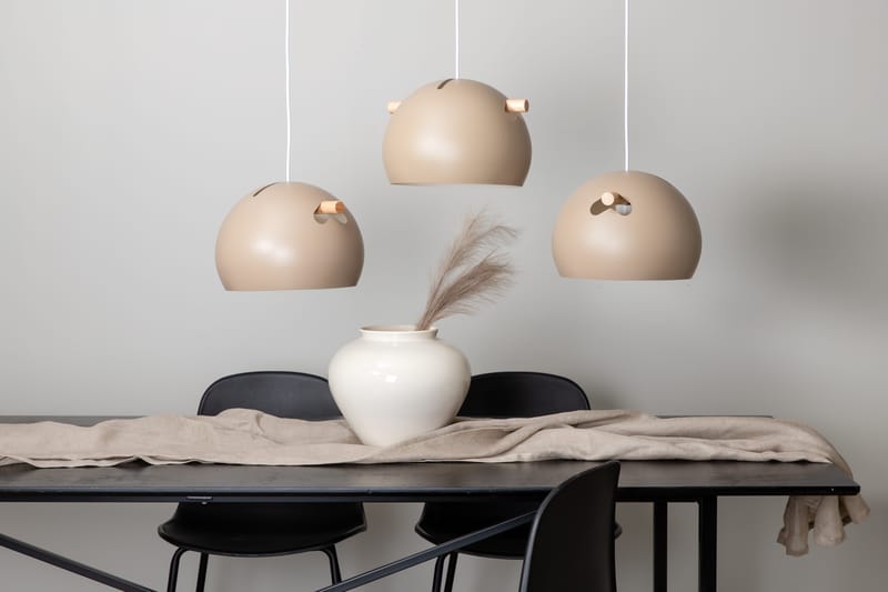 Erulv pendellampe dimbar LED stor - Brun - Belysning - Innendørsbelysning & Lamper - Taklampe - Kjøkkenlampe & taklampe kjøkken