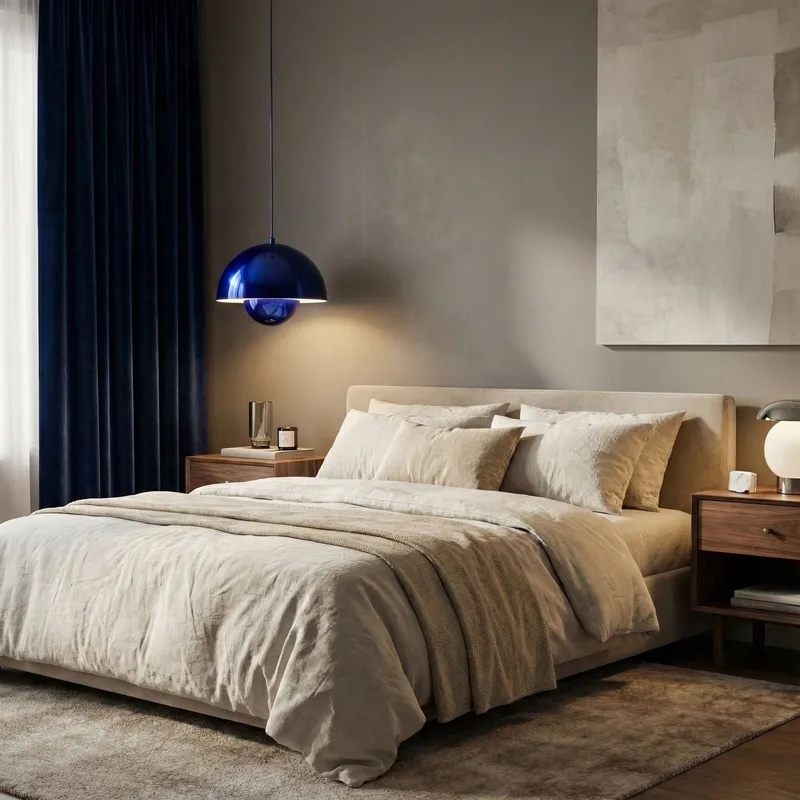 Eylul pendellampe - Marineblå - Belysning - Innendørsbelysning & Lamper - Taklampe - Krystallkrone & takkrone