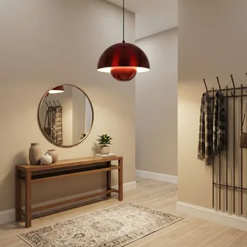 Eylul pendellampe - Rød - Belysning - Innendørsbelysning & Lamper - Taklampe - Krystallkrone & takkrone