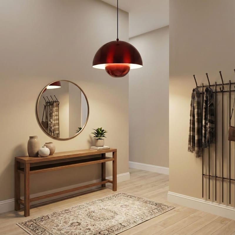 Eylul pendellampe - Rød - Belysning - Innendørsbelysning & Lamper - Taklampe - Krystallkrone & takkrone