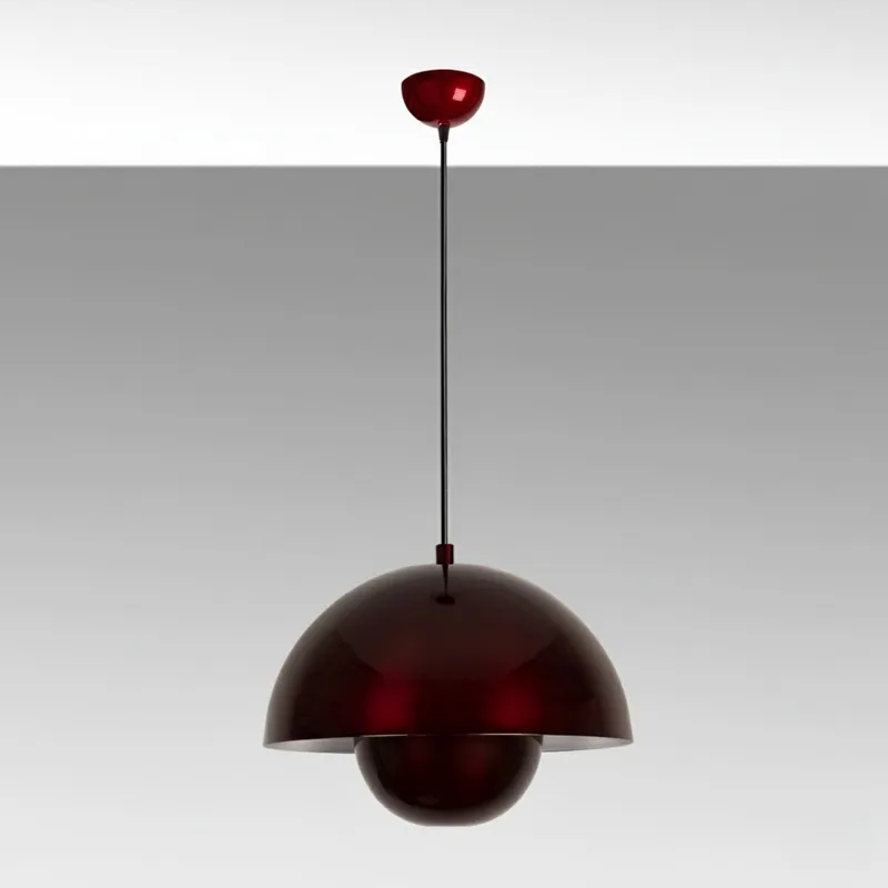 Eylul pendellampe - Vinrød - Belysning - Innendørsbelysning & Lamper - Taklampe - Krystallkrone & takkrone