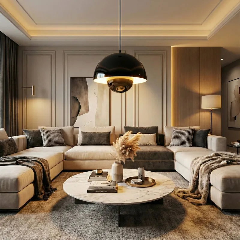 Eylul pendellampe - Svart - Belysning - Innendørsbelysning & Lamper - Taklampe - Krystallkrone & takkrone