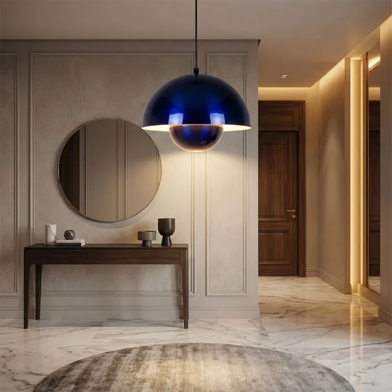 Eylul pendellampe - Marineblå - Belysning - Innendørsbelysning & Lamper - Taklampe - Krystallkrone & takkrone