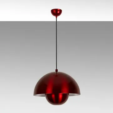 Eylul pendellampe - Rød - Belysning - Innendørsbelysning & Lamper - Taklampe - Krystallkrone & takkrone