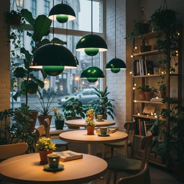 Eylul pendellampe - Grønn - Belysning - Innendørsbelysning & Lamper - Taklampe - Krystallkrone & takkrone