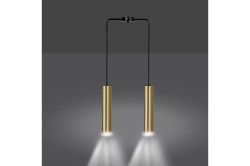 Goldi 2pendel Svart - Scandinavian Choice - Taklampe soverom - Kjøkkenlampe & taklampe kjøkken - Lamper gang - Vinduslampe - Pendellamper & Hengelamper - Taklampe stue - Vinduslampe hengende - Taklampe