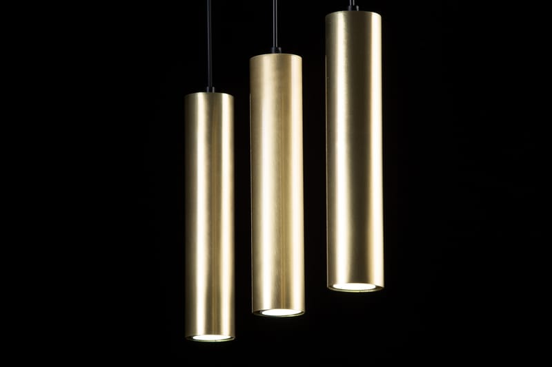 Goldi 3 Premium pendel Gull - Scandinavian Choice - Taklampe soverom - Kjøkkenlampe & taklampe kjøkken - Lamper gang - Vinduslampe - Pendellamper & Hengelamper - Taklampe stue - Vinduslampe hengende - Taklampe