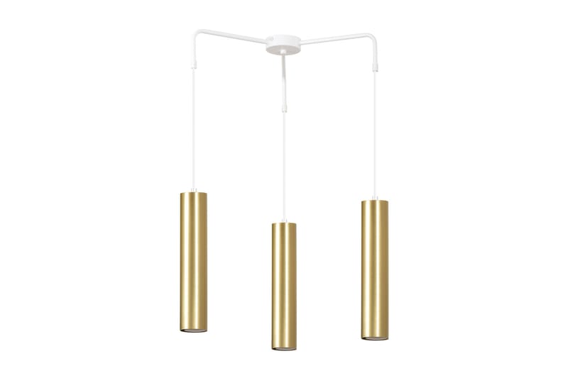 Goldi 3 Premium pendel Gull - Scandinavian Choice - Taklampe soverom - Kjøkkenlampe & taklampe kjøkken - Lamper gang - Vinduslampe - Pendellamper & Hengelamper - Taklampe stue - Vinduslampe hengende - Taklampe