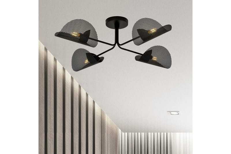 Gomez 4 plafond Svart - Scandinavian Choice - Lamper gang - Plafond - Takplafond - Taklampe