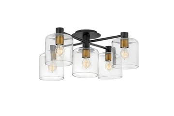 Halv takmontering Hinkley Axel 272x808 mm - 272x808 mm - Belysning - Innendørsbelysning & Lamper - Taklampe - Takplafond
