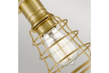 Halv takmontering Quoizel Mixon Børstet messing - Børstet messing - Belysning - Innendørsbelysning & Lamper - Taklampe - Takplafond