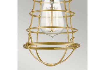 Halv takmontering Quoizel Mixon Børstet messing - Børstet messing - Belysning - Innendørsbelysning & Lamper - Taklampe - Takplafond